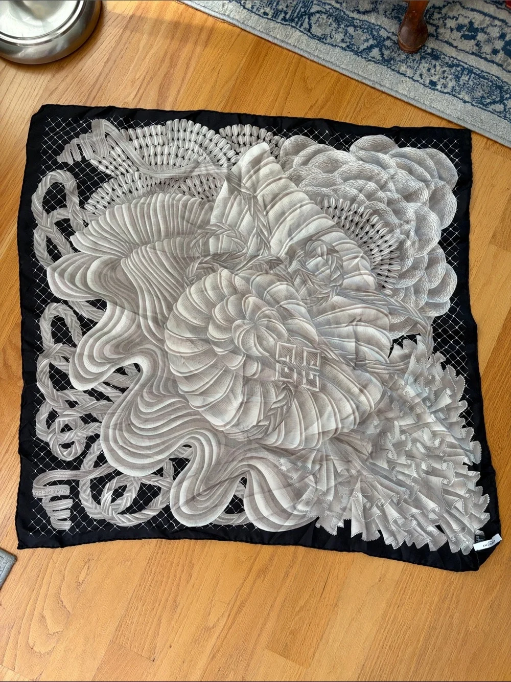 Givenchy 100% silk scarf